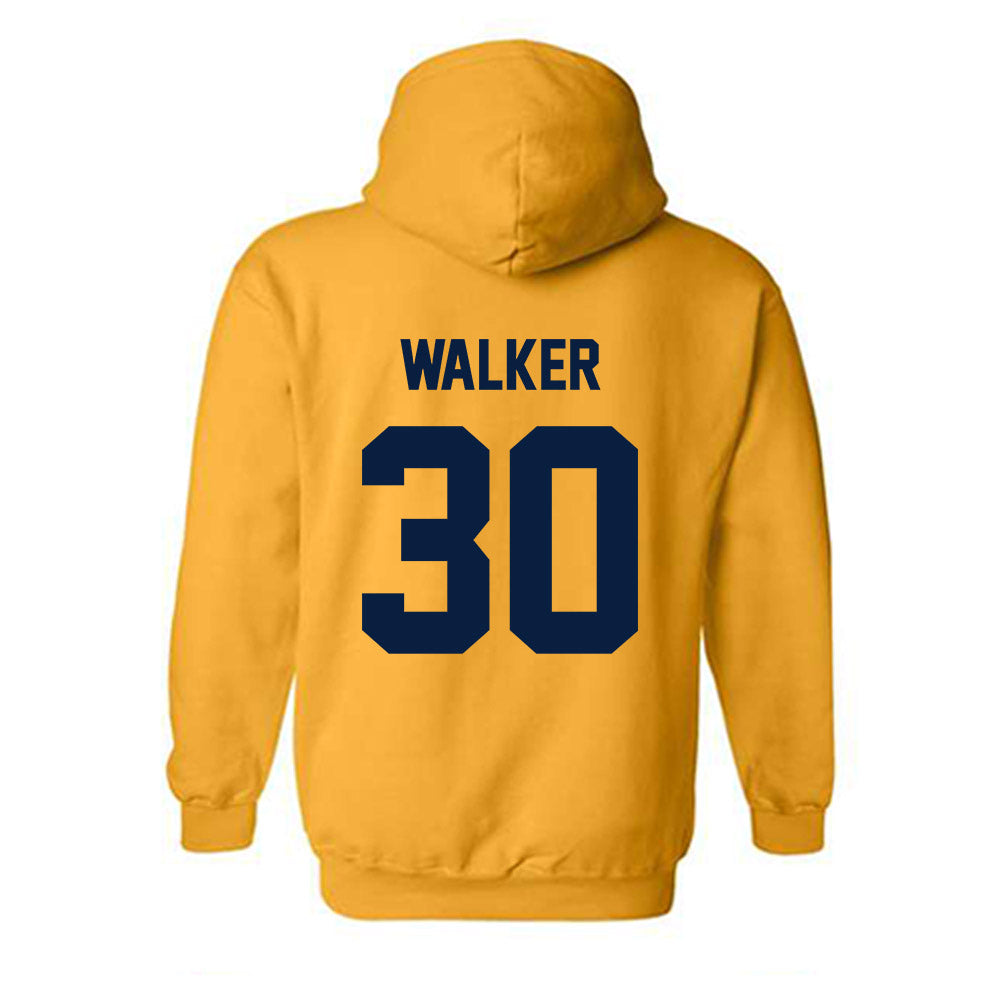AU - NCAA Baseball : Carson Walker - Classic Fashion Shersey Hooded Sweatshirt-1