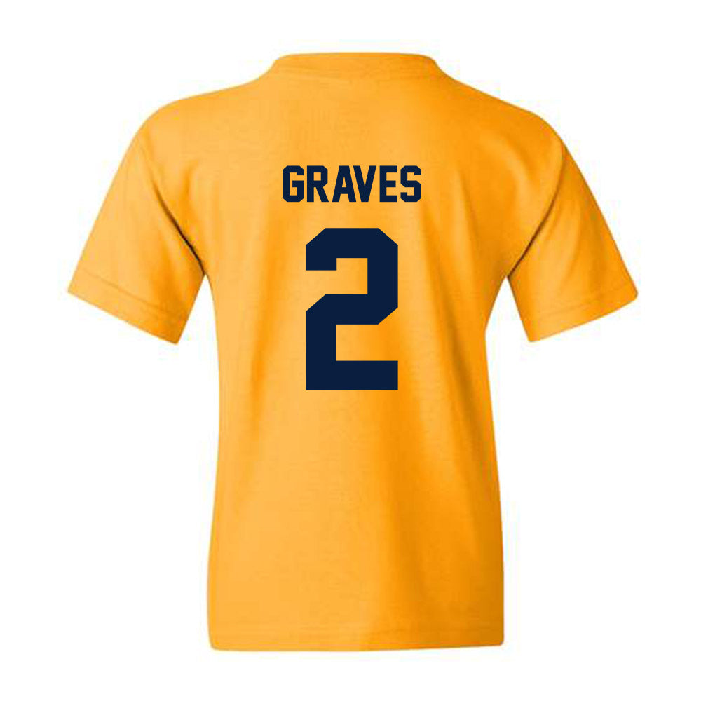 AU - NCAA Men's Basketball : Jadan Graves - Classic Fashion Shersey Youth T-Shirt