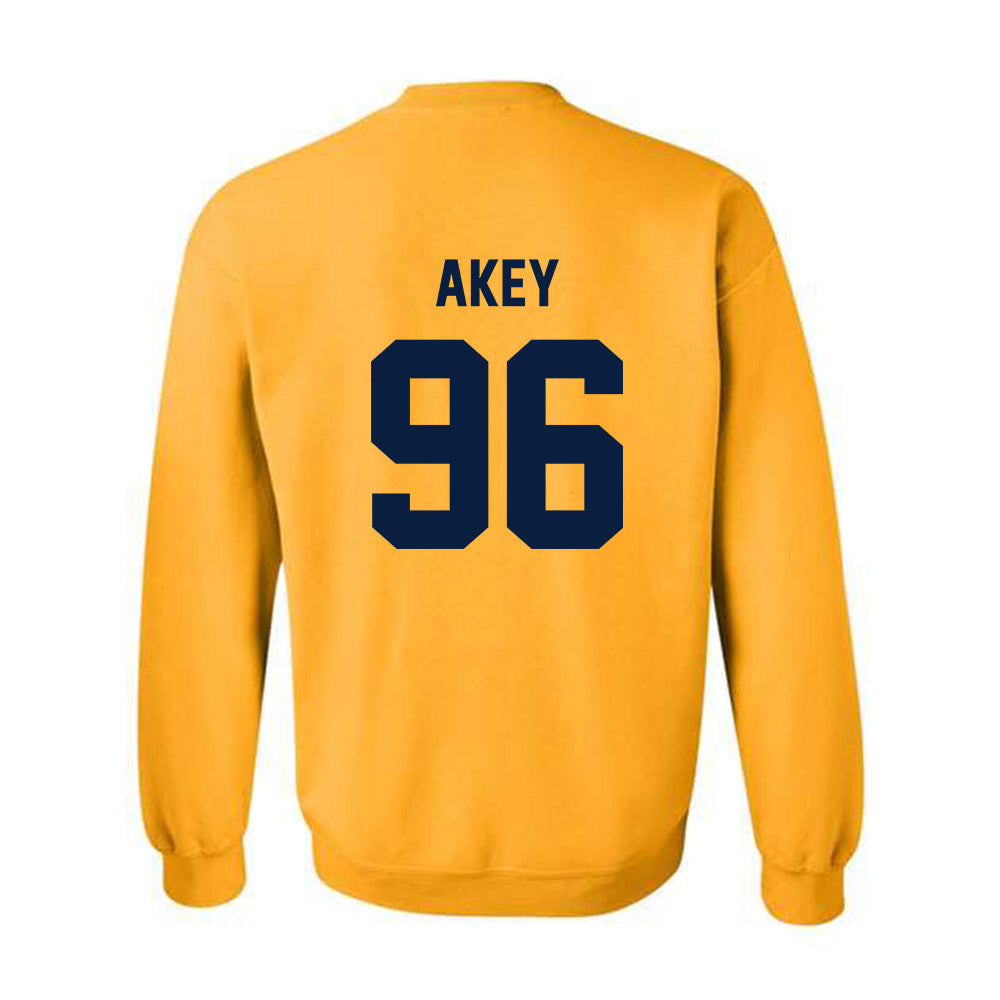 AU - NCAA Football : Connor Akey - Classic Fashion Shersey Crewneck Sweatshirt-1