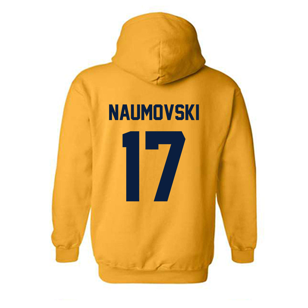 AU - NCAA Men's Ice Hockey : Ryan Naumovski - Classic Fashion Shersey Hooded Sweatshirt