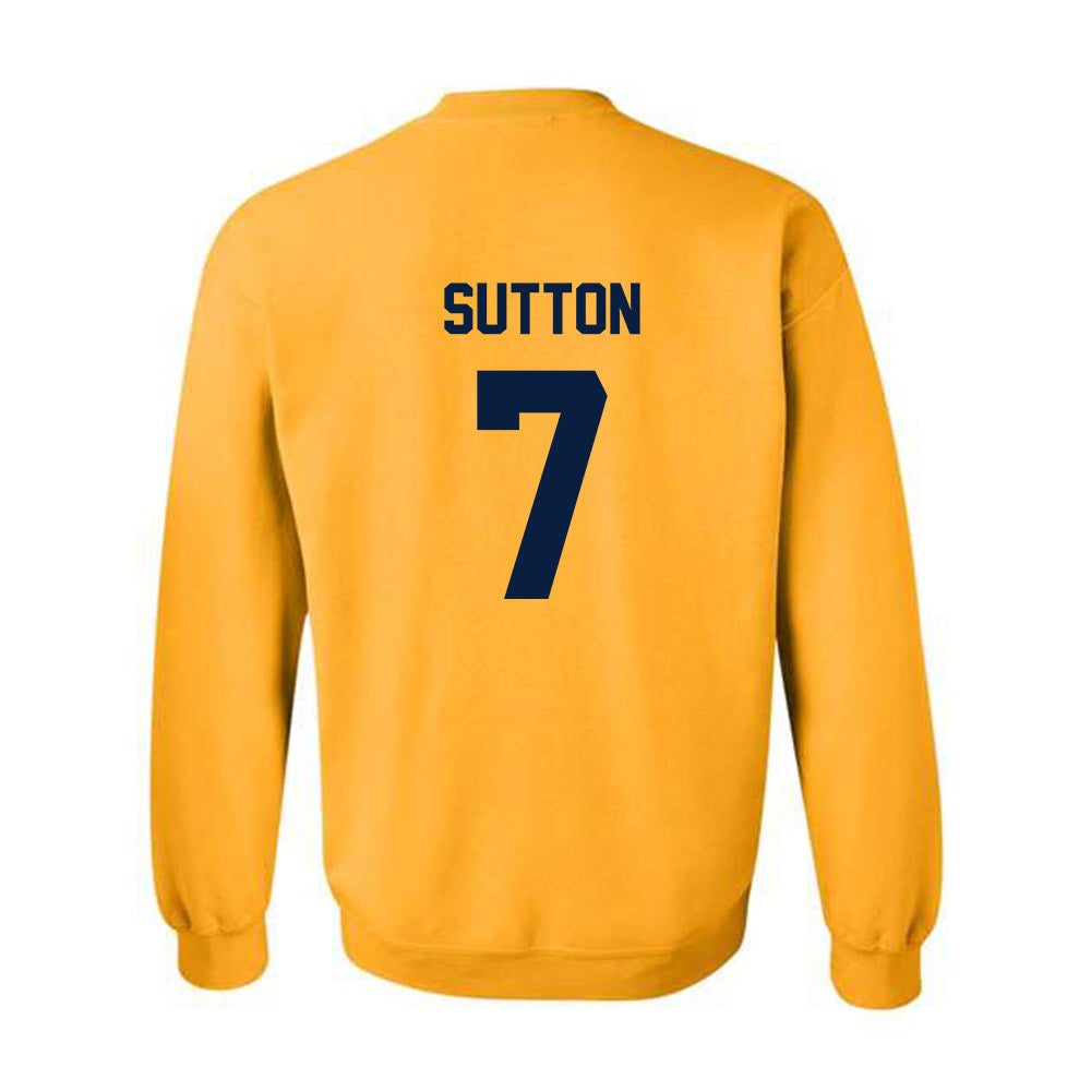 AU - NCAA Baseball : Jack Sutton - Classic Fashion Shersey Crewneck Sweatshirt