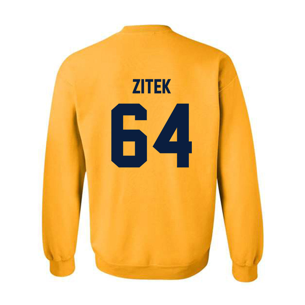 AU - NCAA Football : Jake Zitek - Classic Fashion Shersey Crewneck Sweatshirt-1