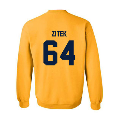 AU - NCAA Football : Jake Zitek - Classic Fashion Shersey Crewneck Sweatshirt-1