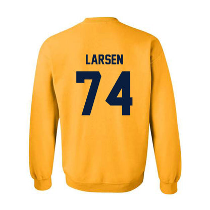 AU - NCAA Football : Josh Larsen - Classic Fashion Shersey Crewneck Sweatshirt-1