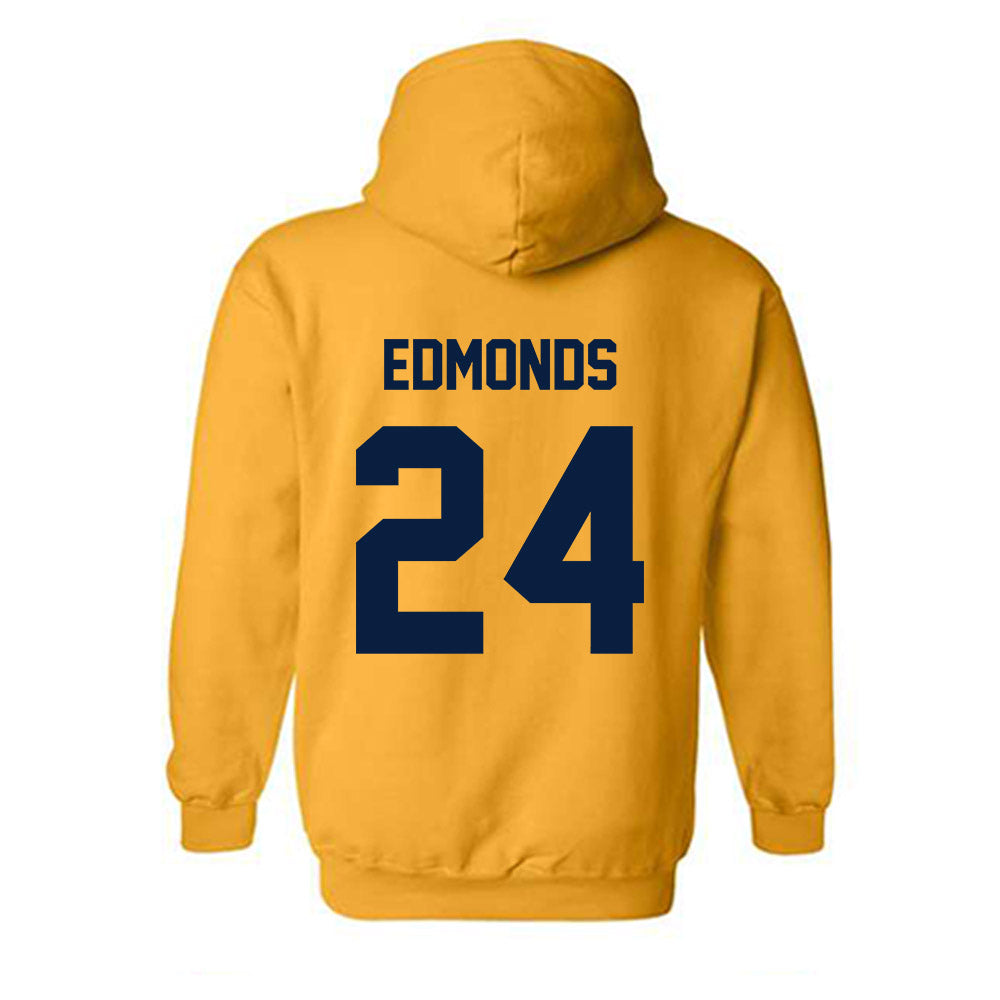 AU - NCAA Women's Basketball : Kristin Edmonds - Classic Fashion Shersey Hooded Sweatshirt-1