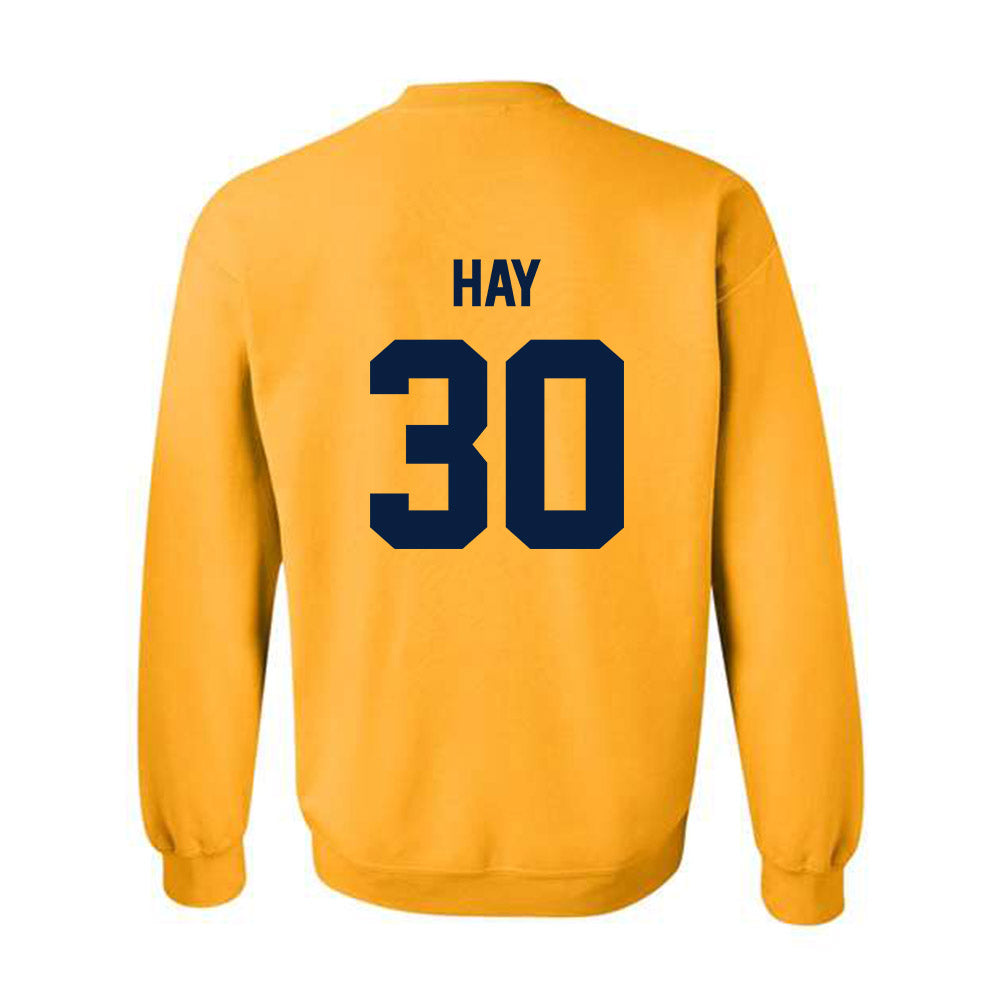 AU - NCAA Men's Ice Hockey : Kolby Hay - Classic Fashion Shersey Crewneck Sweatshirt-1