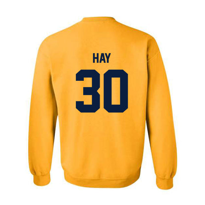 AU - NCAA Men's Ice Hockey : Kolby Hay - Classic Fashion Shersey Crewneck Sweatshirt-1