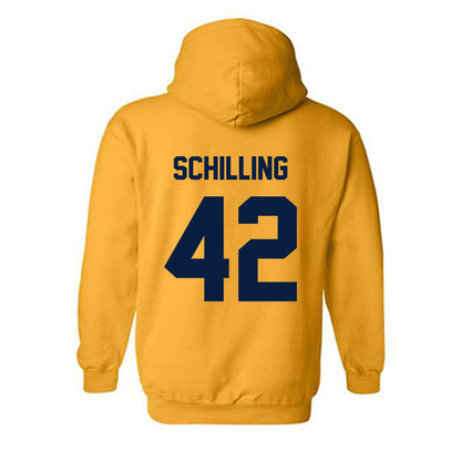 AU - NCAA Baseball : Cory Schilling - Classic Fashion Shersey Hooded Sweatshirt