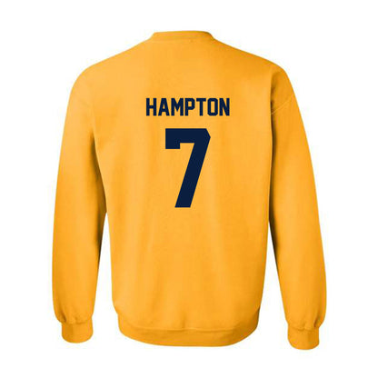 AU - NCAA Football : Jermaine Hampton - Classic Fashion Shersey Crewneck Sweatshirt-1