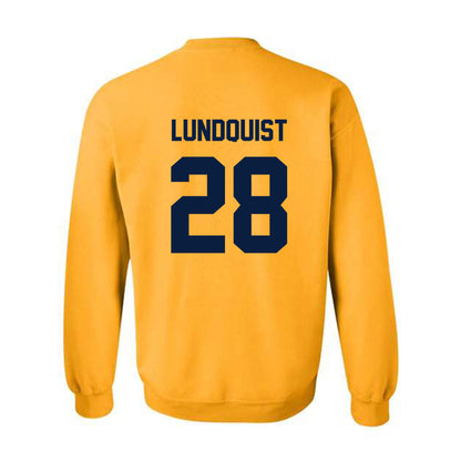 AU - NCAA Baseball : Jake Lundquist - Classic Fashion Shersey Crewneck Sweatshirt-1