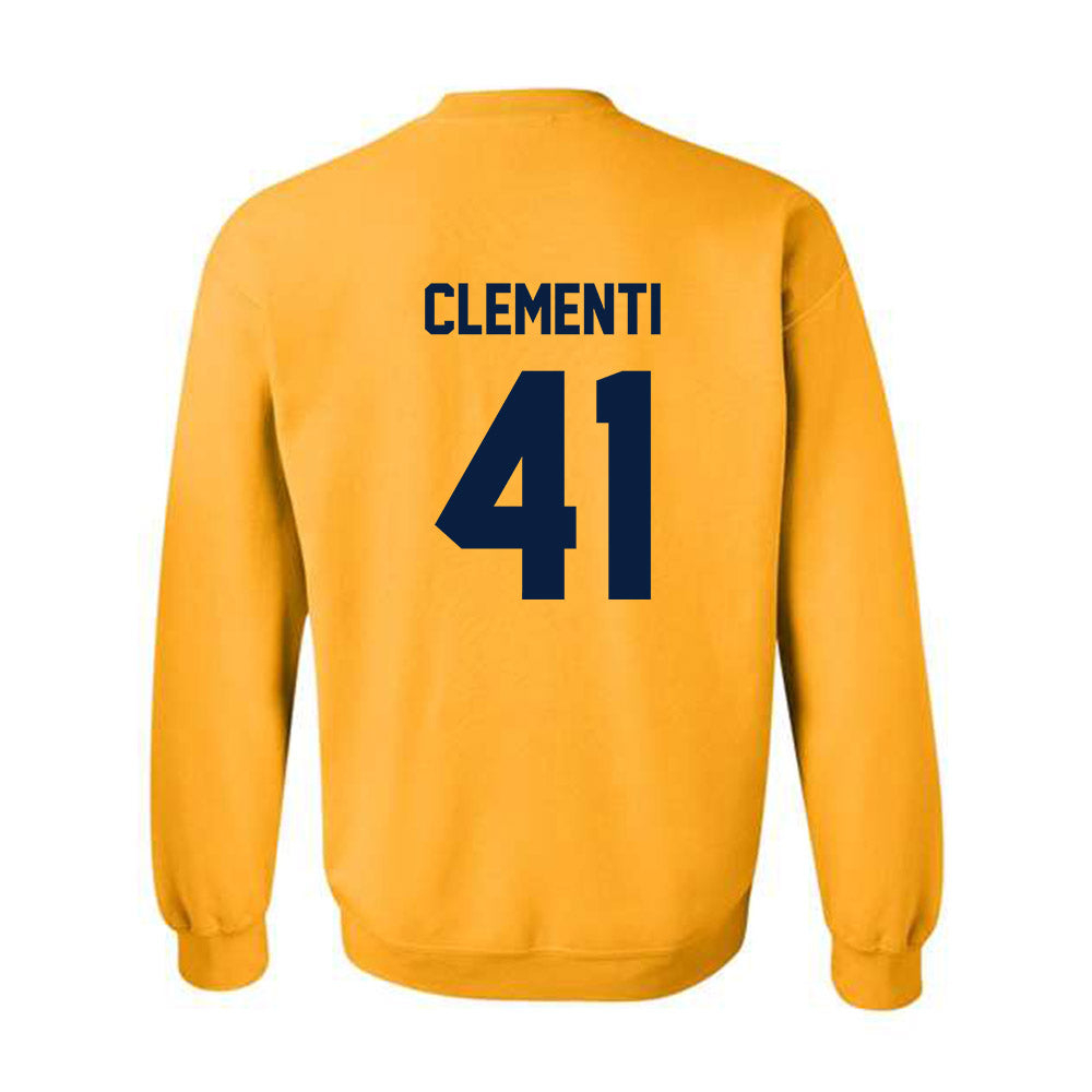 AU - NCAA Baseball : Ryan Clementi - Classic Fashion Shersey Crewneck Sweatshirt