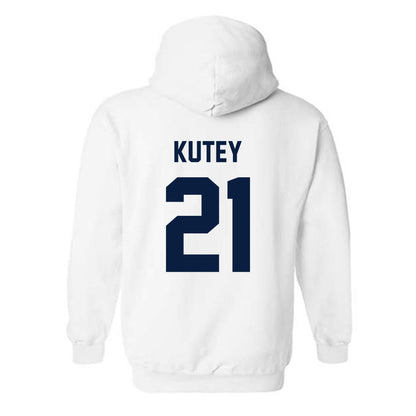 AU - NCAA Women's Volleyball : Jazmen Kutey - Classic Shersey Hooded Sweatshirt-1