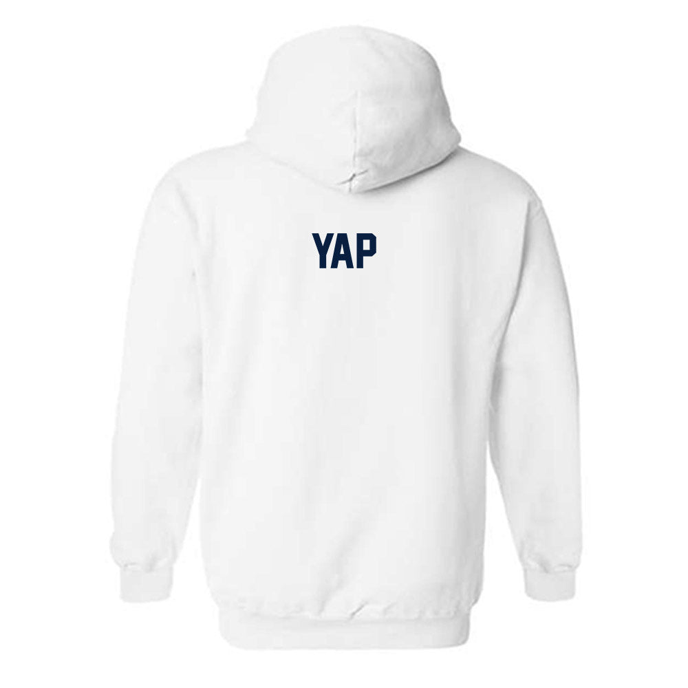 AU - NCAA Men's Swimming & Diving : Yong Jie Yap - Classic Shersey Hooded Sweatshirt-1