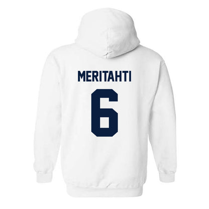 AU - NCAA Men's Ice Hockey : Samo Meritahti - Classic Shersey Hooded Sweatshirt-1