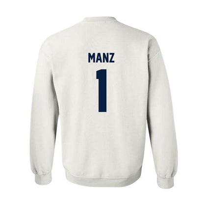 AU - NCAA Men's Ice Hockey : Christian Manz - Classic Fashion Shersey Crewneck Sweatshirt