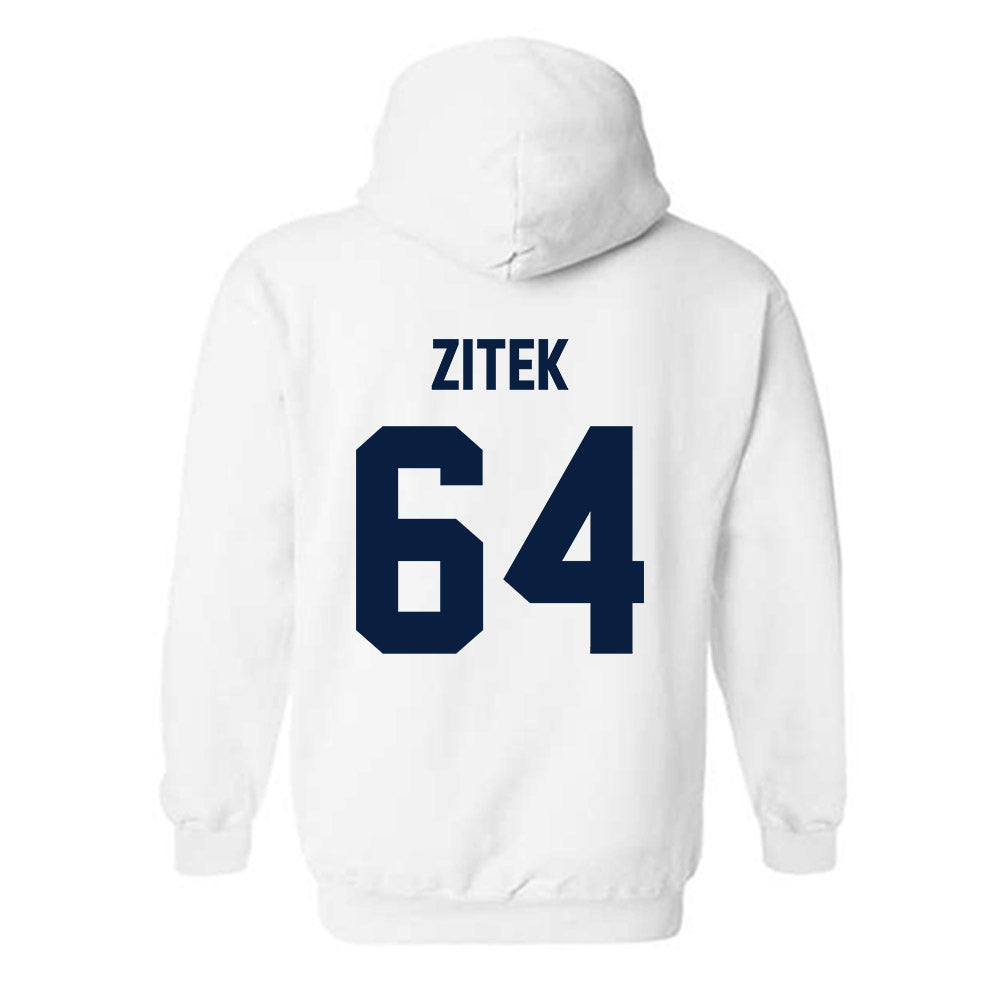 AU - NCAA Football : Jake Zitek - Classic Shersey Hooded Sweatshirt-1