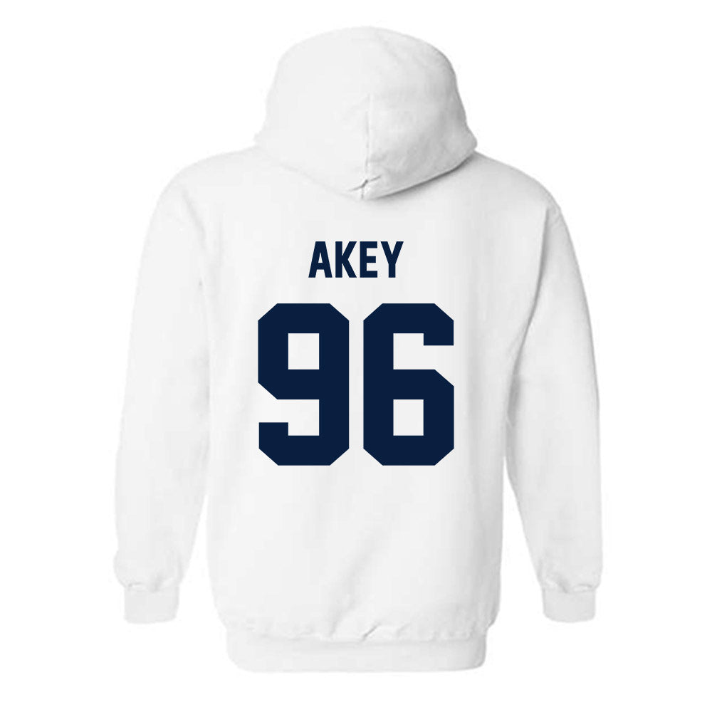 AU - NCAA Football : Connor Akey - Classic Shersey Hooded Sweatshirt-1