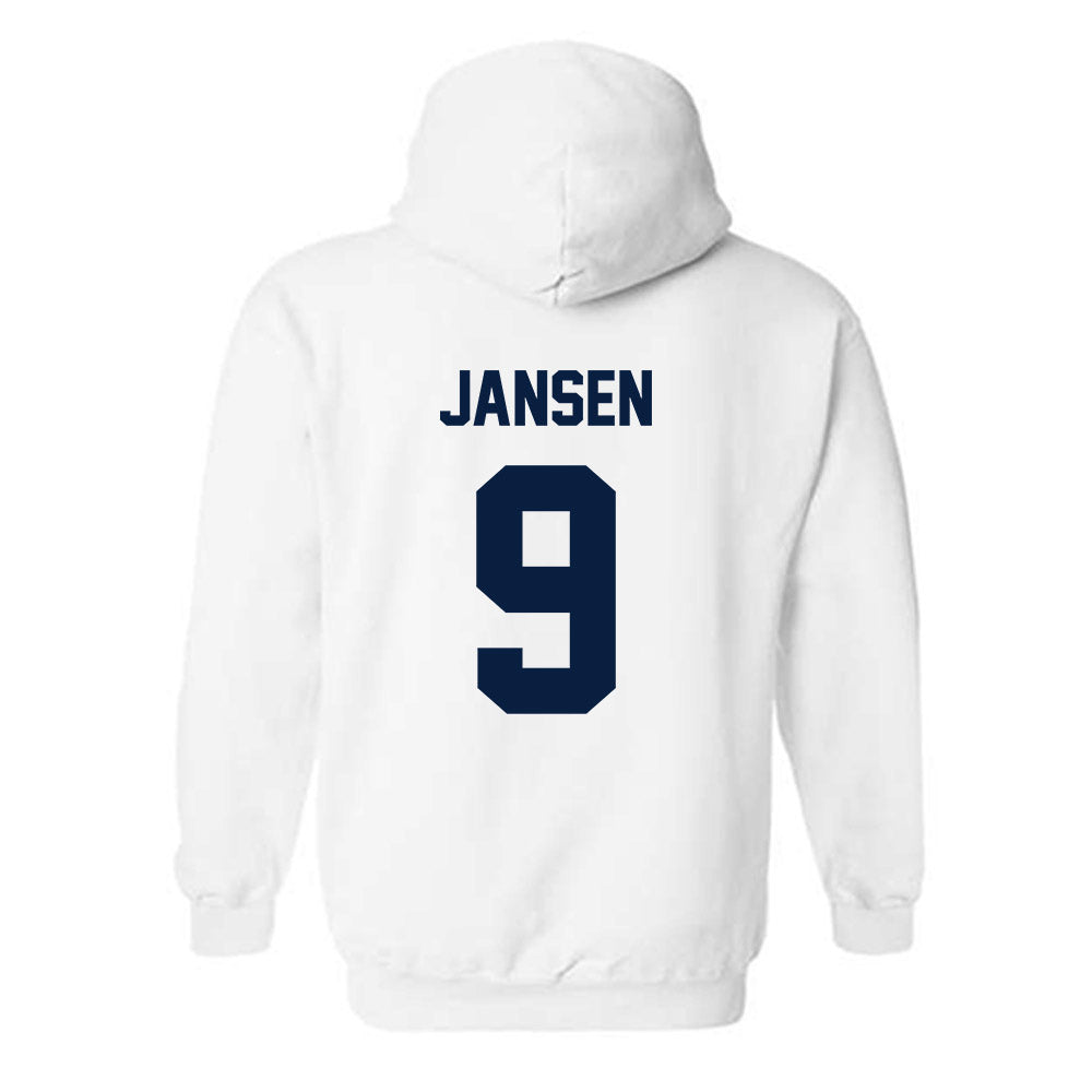 AU - NCAA Women's Volleyball : Reagan Jansen - Classic Fashion Shersey Hooded Sweatshirt