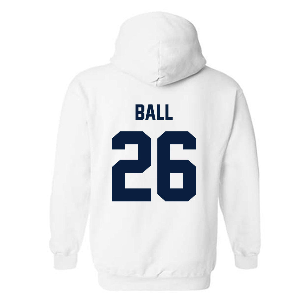 AU - NCAA Baseball : Andrew Ball - Classic Shersey Hooded Sweatshirt-1