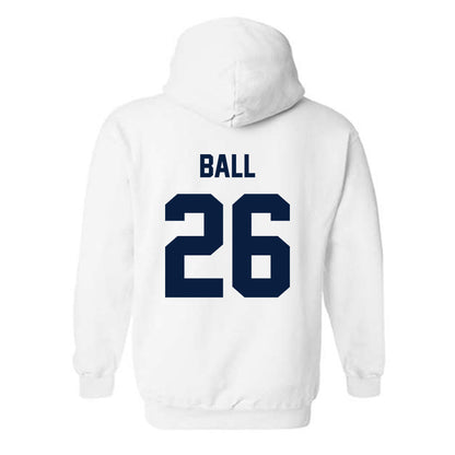 AU - NCAA Baseball : Andrew Ball - Classic Shersey Hooded Sweatshirt-1