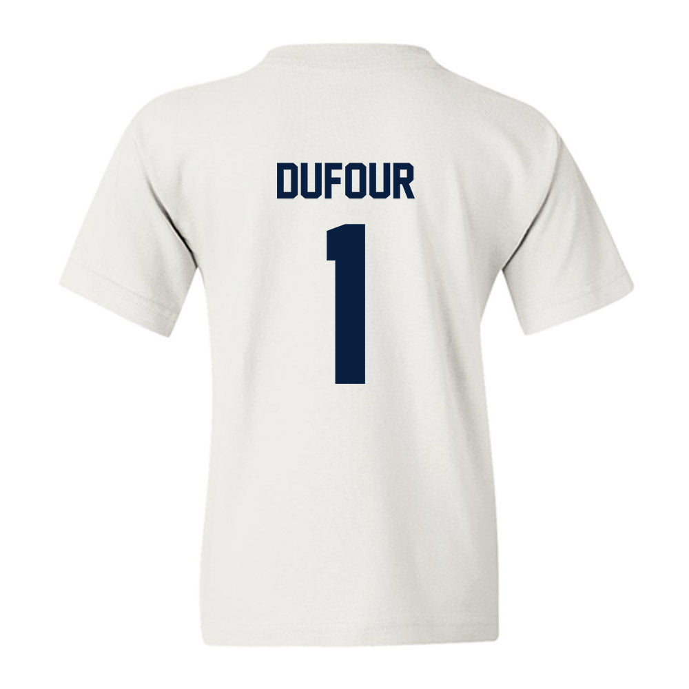 AU - NCAA Women's Tennis : Nicole Dufour - Classic Shersey Youth T-Shirt-1