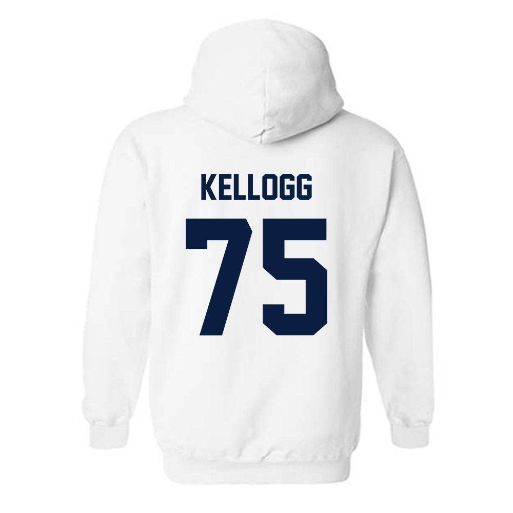 AU - NCAA Football : Preston Kellogg - Classic Fashion Shersey Hooded Sweatshirt