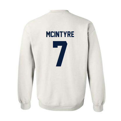 AU - NCAA Men's Ice Hockey : Evan Mcintyre - Classic Fashion Shersey Crewneck Sweatshirt