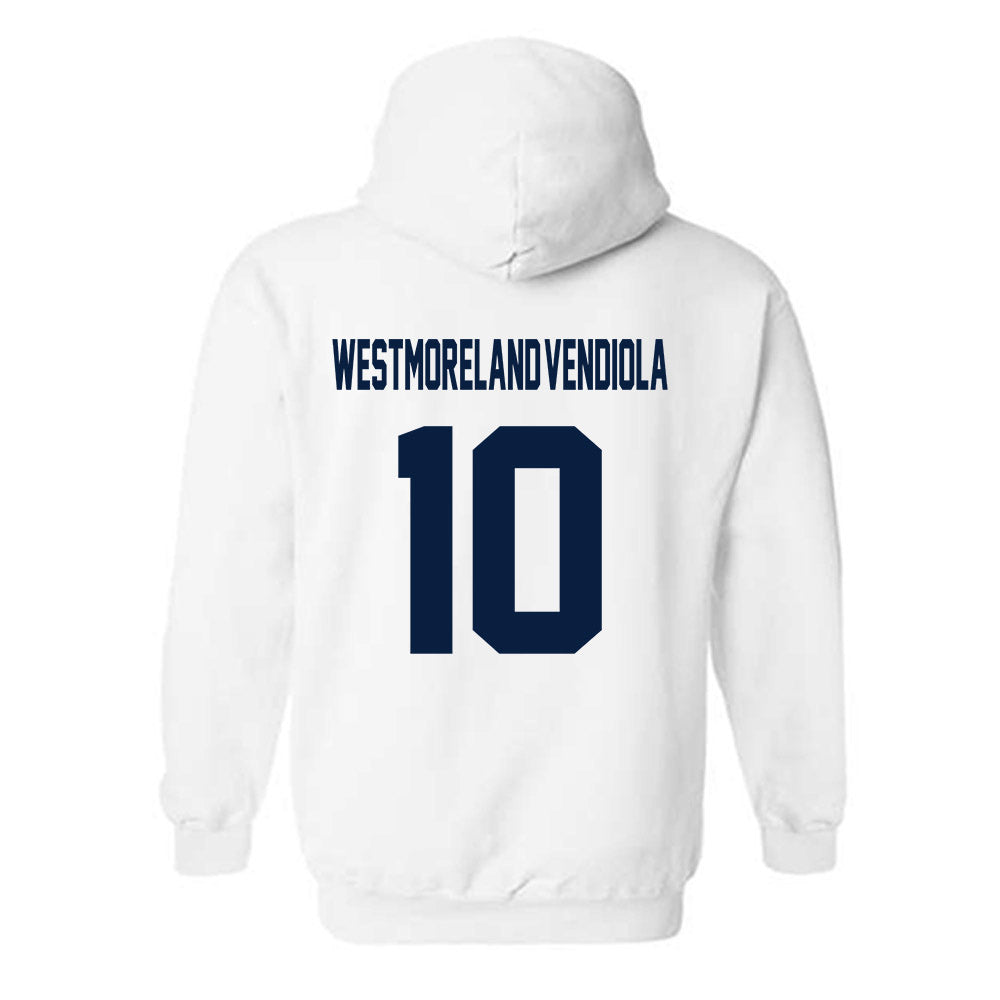 AU - NCAA Men's Basketball : Amari Westmoreland-Vendiola - Classic Shersey Hooded Sweatshirt-1