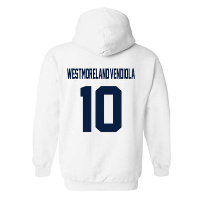 AU - NCAA Men's Basketball : Amari Westmoreland-Vendiola - Classic Shersey Hooded Sweatshirt-1