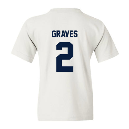 AU - NCAA Men's Basketball : Jadan Graves - Classic Fashion Shersey Youth T-Shirt