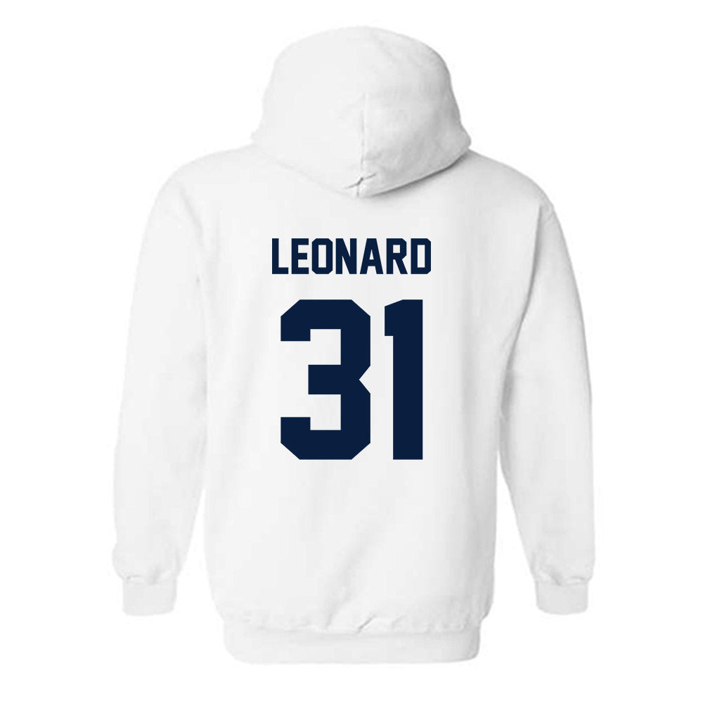 AU - NCAA Football : Luke Leonard - Classic Fashion Shersey Hooded Sweatshirt