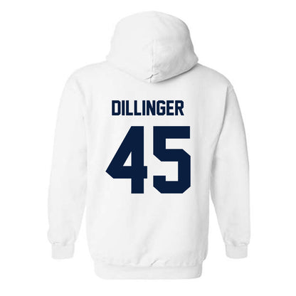 AU - NCAA Women's Basketball : Greta Dillinger - Classic Shersey Hooded Sweatshirt-1