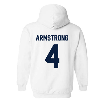 AU - NCAA Men's Basketball : Cj Armstrong - Classic Shersey Hooded Sweatshirt-1