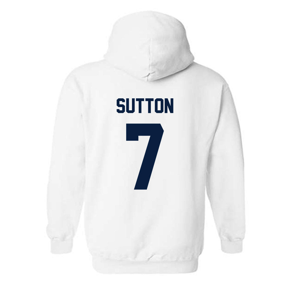 AU - NCAA Baseball : Jack Sutton - Classic Shersey Hooded Sweatshirt