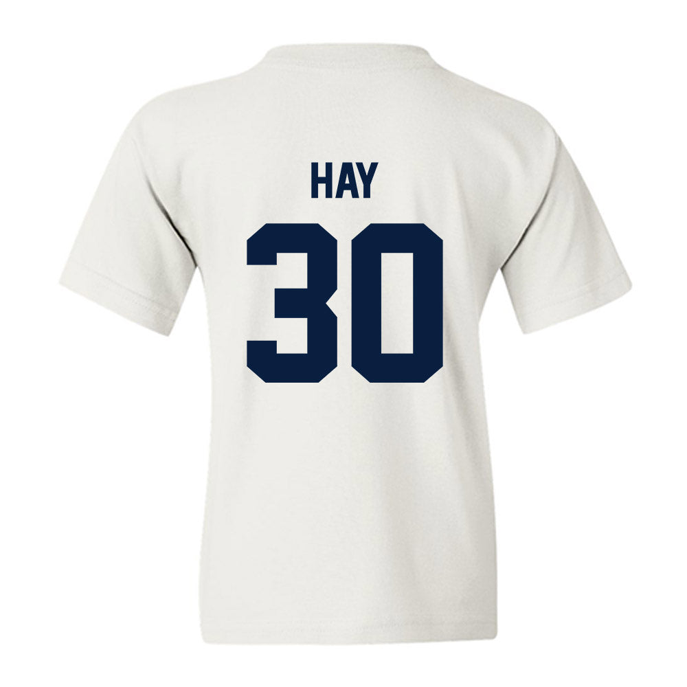 AU - NCAA Men's Ice Hockey : Kolby Hay - Classic Shersey Youth T-Shirt-1