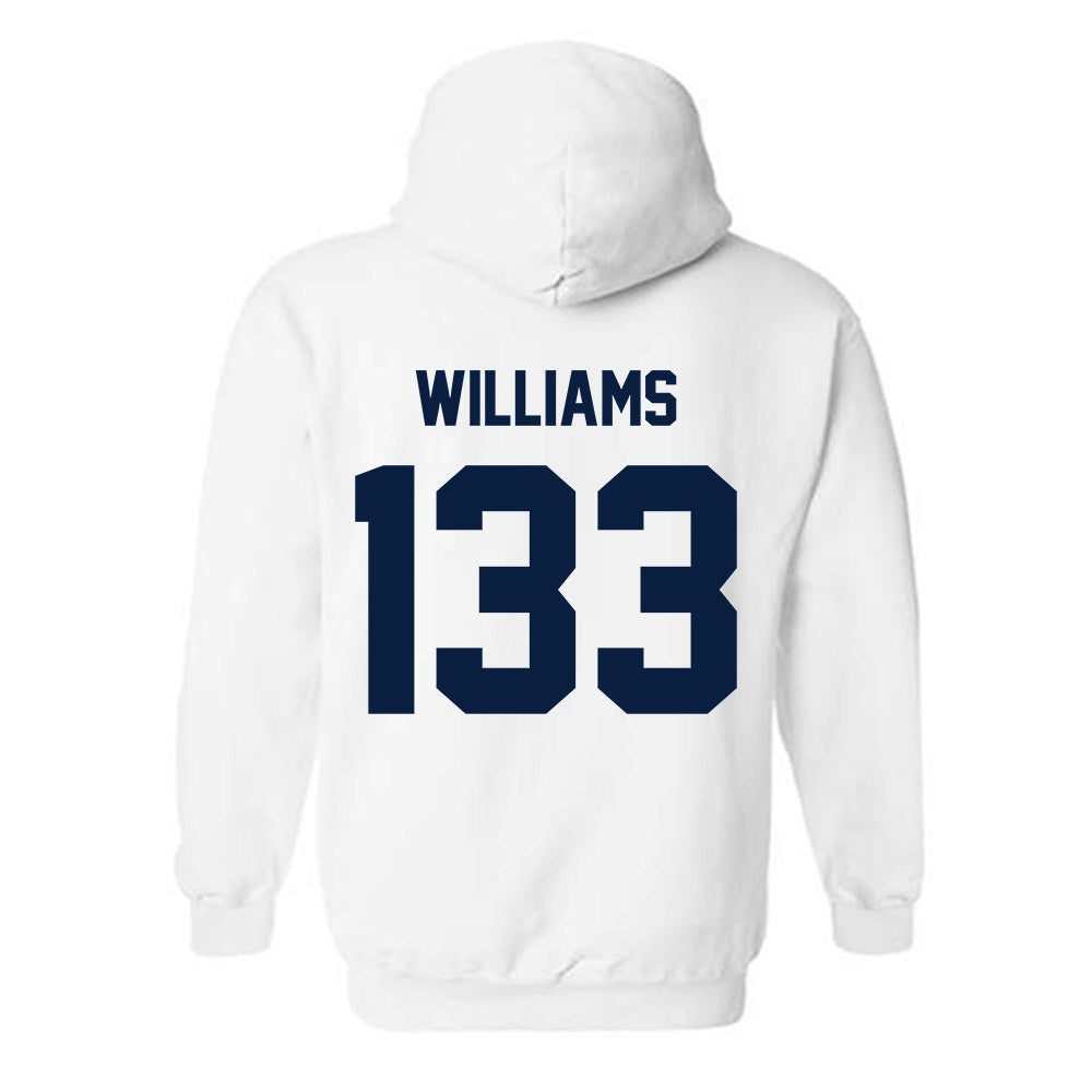AU - NCAA Wrestling : Bentley Williams - Classic Shersey Hooded Sweatshirt-1