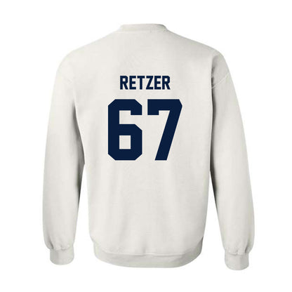 AU - NCAA Football : Ryan Retzer - Classic Shersey Crewneck Sweatshirt-1