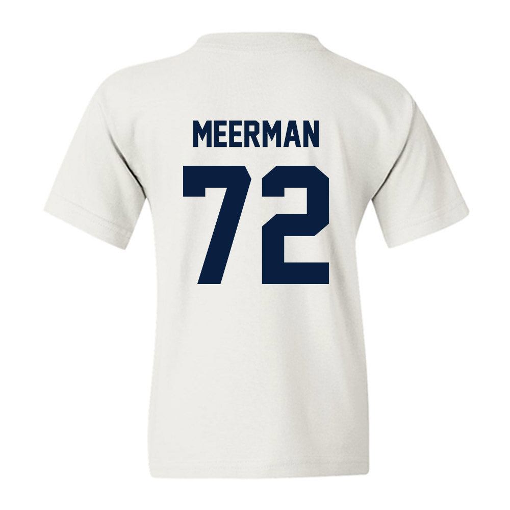 AU - NCAA Men's Ice Hockey : Brett Meerman - Classic Shersey Youth T-Shirt-1