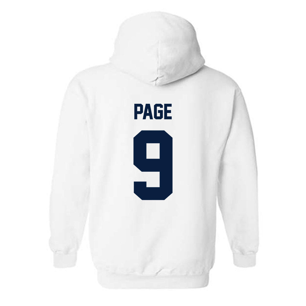 AU - NCAA Football : DJ Page - Classic Shersey Hooded Sweatshirt-1