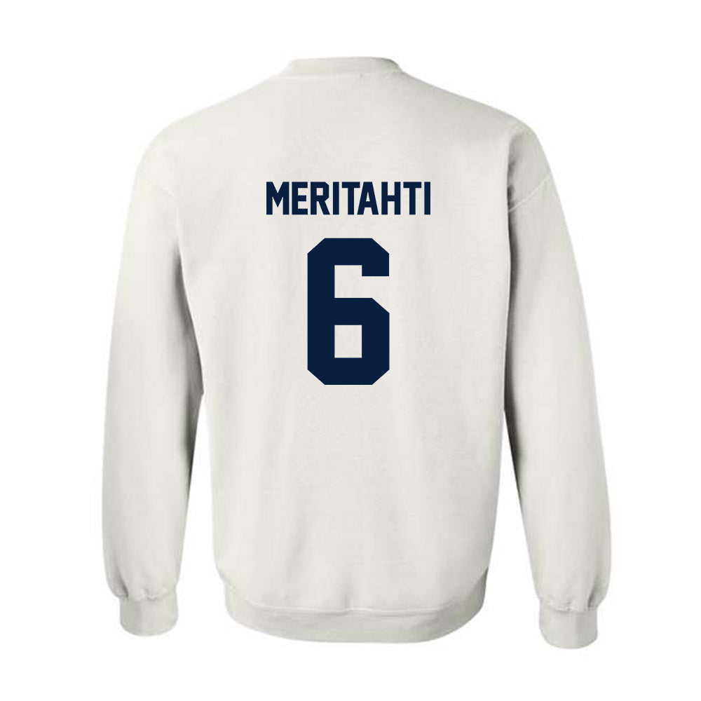 AU - NCAA Men's Ice Hockey : Samo Meritahti - Classic Shersey Crewneck Sweatshirt-1