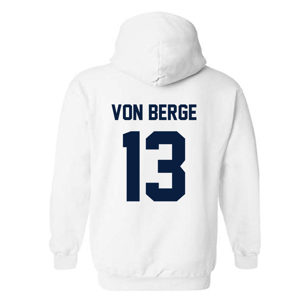 AU - NCAA Baseball : Logan Von Berge - Classic Shersey Hooded Sweatshirt