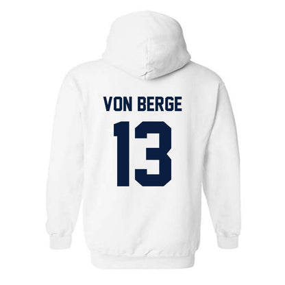 AU - NCAA Baseball : Logan Von Berge - Classic Shersey Hooded Sweatshirt