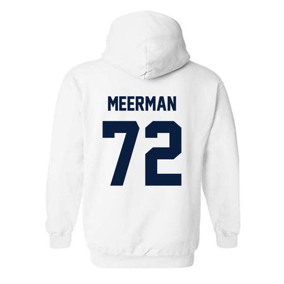 AU - NCAA Men's Ice Hockey : Brett Meerman - Classic Shersey Hooded Sweatshirt-1