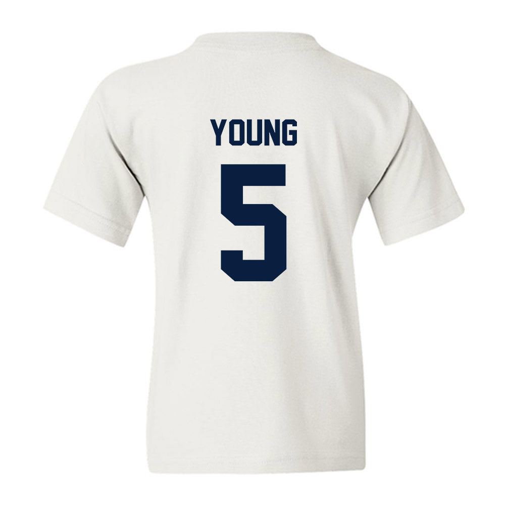 AU - NCAA Men's Ice Hockey : Easton Young - Classic Shersey Youth T-Shirt-1
