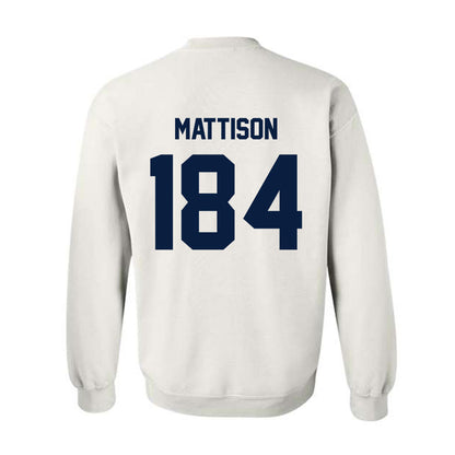AU - NCAA Wrestling : Aidan Mattison - Classic Shersey Crewneck Sweatshirt-1