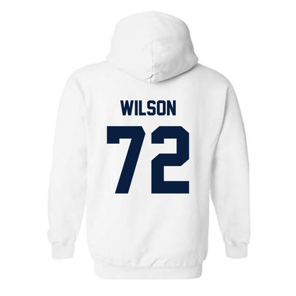 AU - NCAA Football : Carson Wilson - Classic Fashion Shersey Hooded Sweatshirt