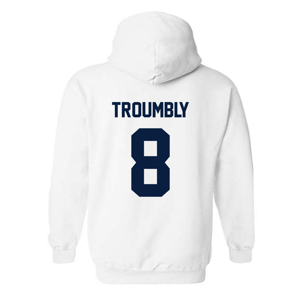 AU - NCAA Men's Ice Hockey : Ben Troumbly - Classic Shersey Hooded Sweatshirt-1