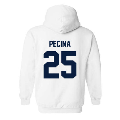 AU - NCAA Football : Jake Pecina - Classic Fashion Shersey Hooded Sweatshirt