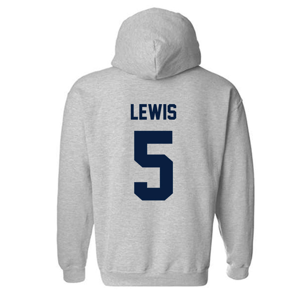 AU - NCAA Men's Basketball : Arhman Lewis - Classic Fashion Shersey Hooded Sweatshirt