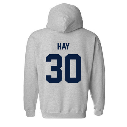 AU - NCAA Men's Ice Hockey : Kolby Hay - Classic Fashion Shersey Hooded Sweatshirt-1